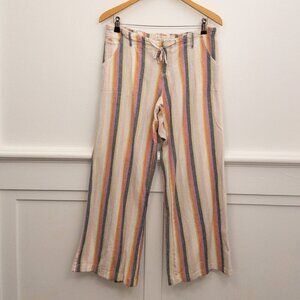 Just Living Multicolor Striped Wide Leg Pants